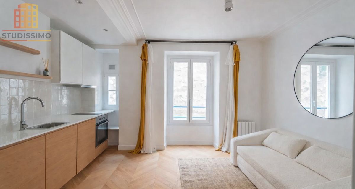 Studio 20m² Paris 18e - Équipé, lumineux - Photo 1