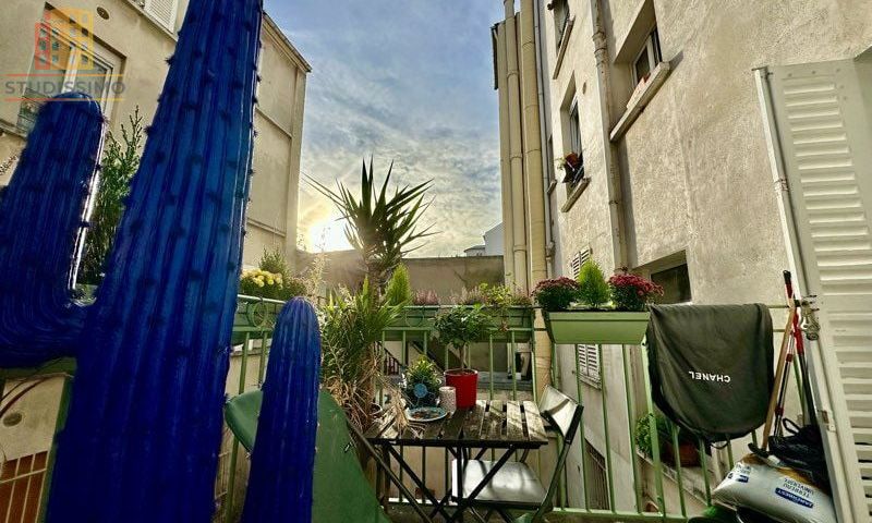 Studio 16m² Paris 20e Maraîchers - Terrasse 6m² - Photo 3