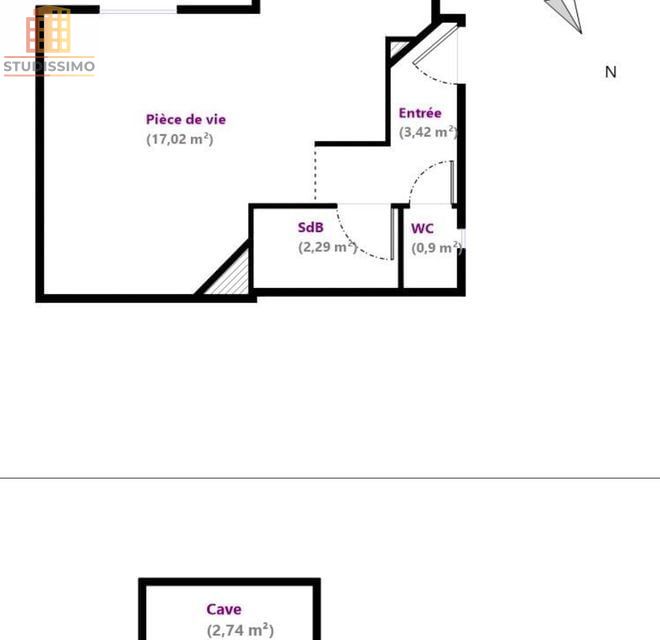 Studio 23m² Paris 20e Saint-Blaise - Lumineux, rénové - Photo 2