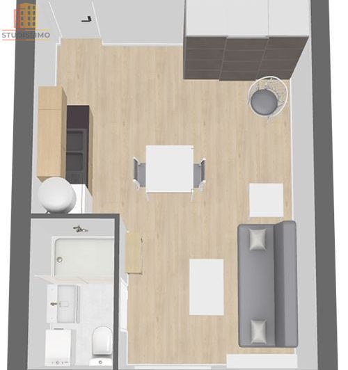 Studio 21m² Paris 13e - Place d'Italie - Photo 2