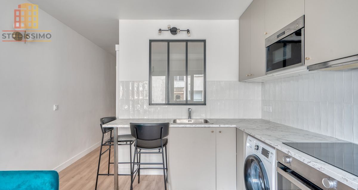 Studio 25m² Paris 17e - Entièrement rénové - Photo 3