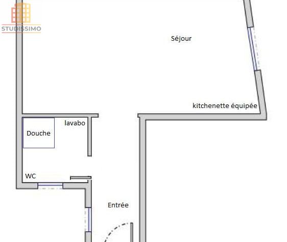 Studio à Clichy