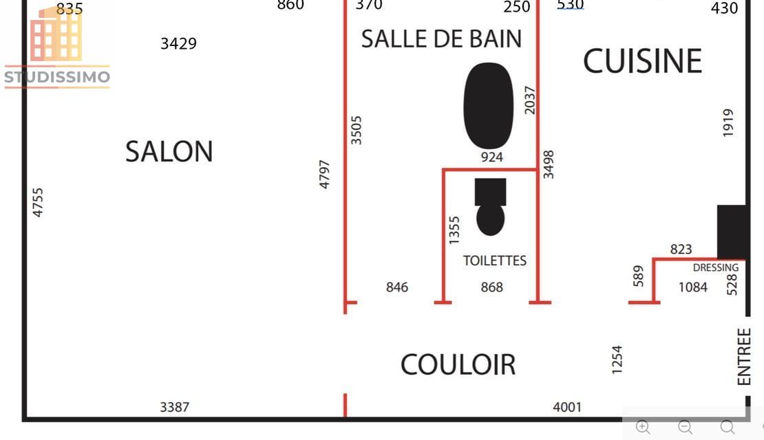 Studio à Asnières-sur-Seine