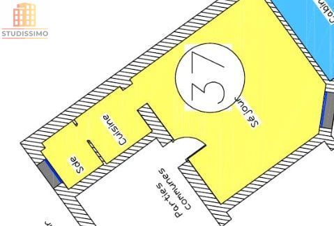 Studio 29m² Clichy 92110 - Photo 1