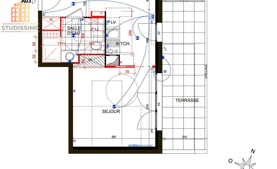 Studio 32m² Rosny-sous-Bois - Terrasse, DPE B - Photo 1