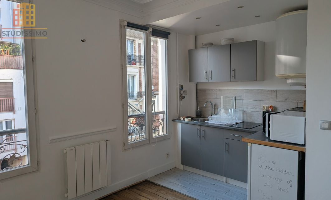 Studio 22m² Saint-Ouen-sur-Seine - Lumineux - Photo 1
