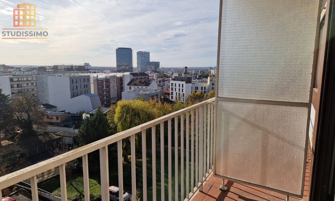 Studio 13m² Montreuil 93100 - Balcon, vue dégagée - Photo 2