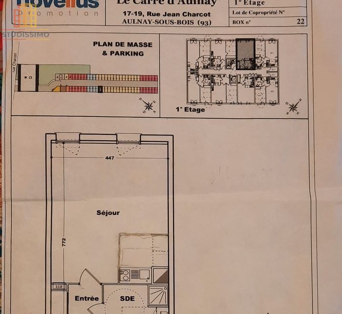 Studio à Aulnay-sous-Bois