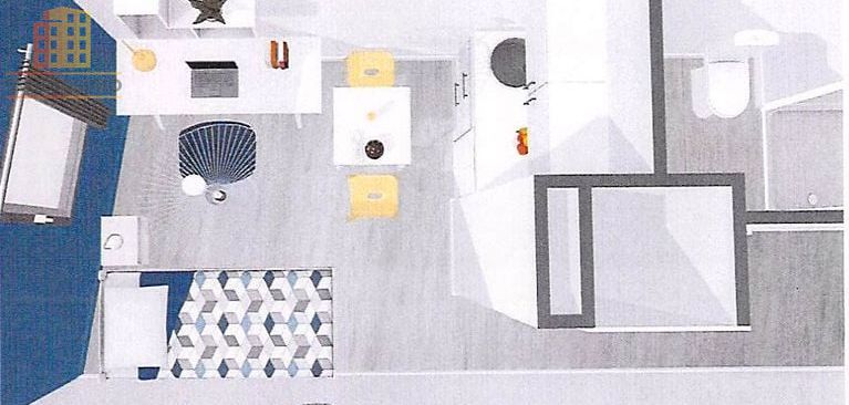 Studio 26m² Villejuif - Investissement LMNP, loyer garanti - Photo 1