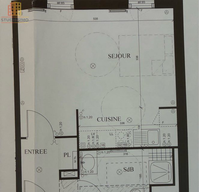 Studio 34m² Cormeilles-en-Parisis - Lumineux, 1er étage - Photo 2