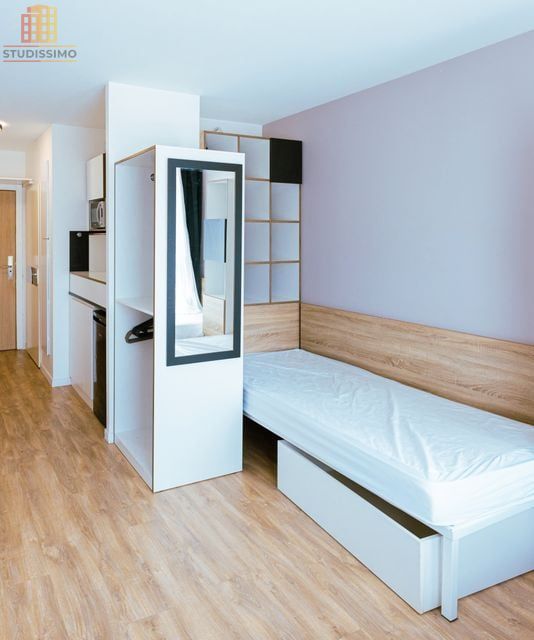 Studio 20m² Lyon 7e - Meublé, loué en résidence étudiante - Photo 1
