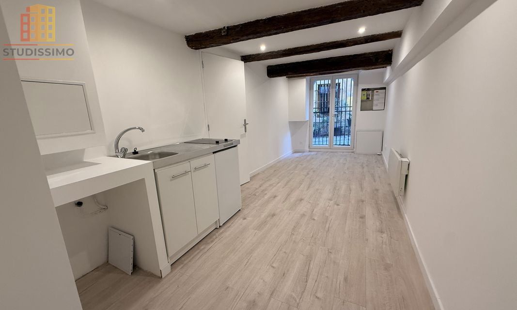 Studio 25m² Marseille 2e Panier - Refait à neuf, rez-de-chaussée - Photo 1