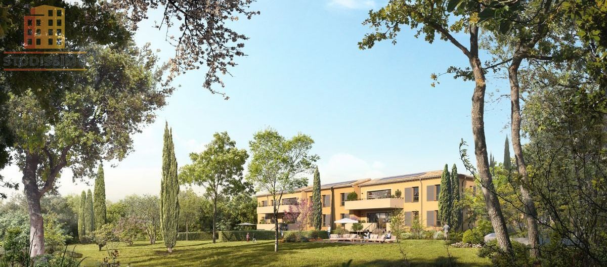 Studio 33m² Le Tholonet 13100 - Neuf, terrasse 6m² - Photo 3