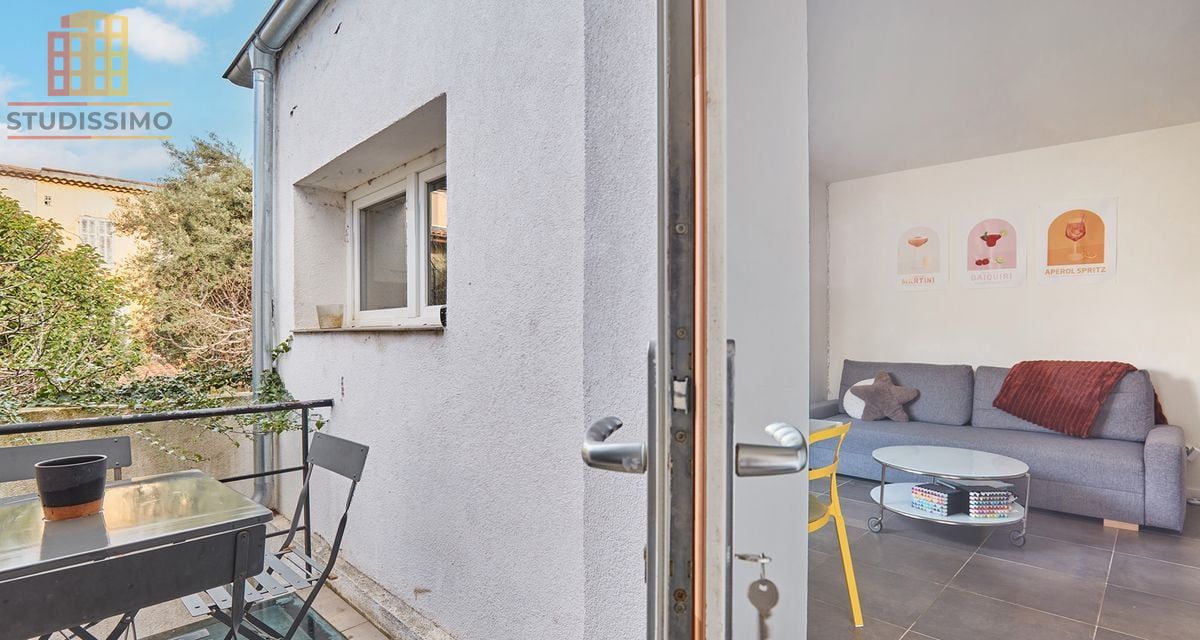 Studio 20m² Aix-en-Provence - Terrasse, meublé - Photo 4