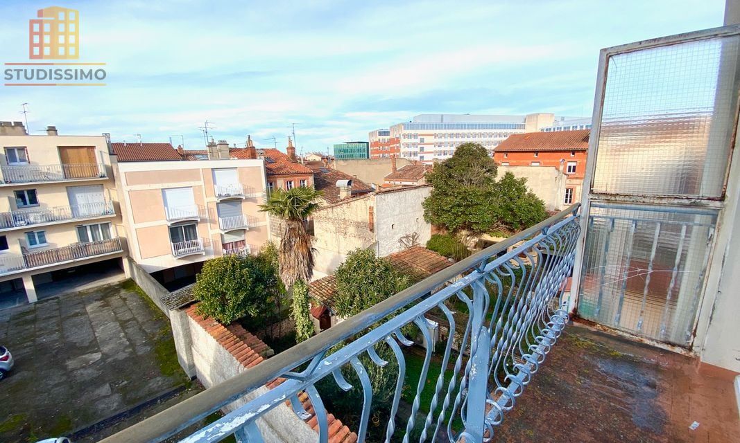 Studio 25m² Toulouse centre - Dernier étage, balcon - Photo 1