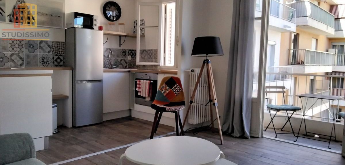 Studio 25m² Nice Riquier - Lumineux, balcon - Photo 1