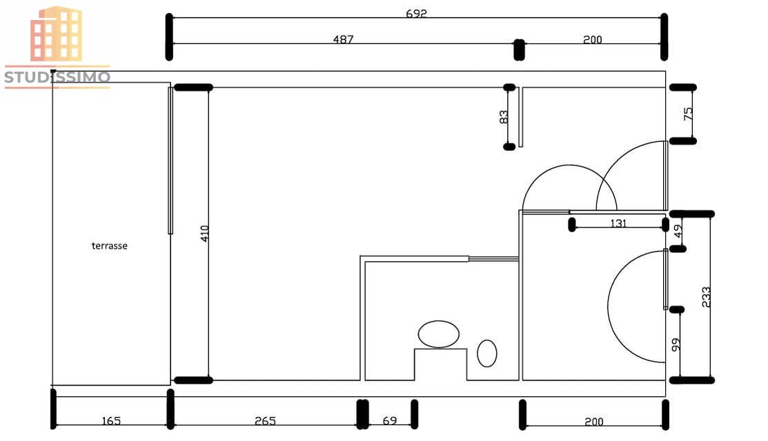 Studio 27m² Villeneuve-Loubet - Jardin privatif, piscine commune - Photo 2