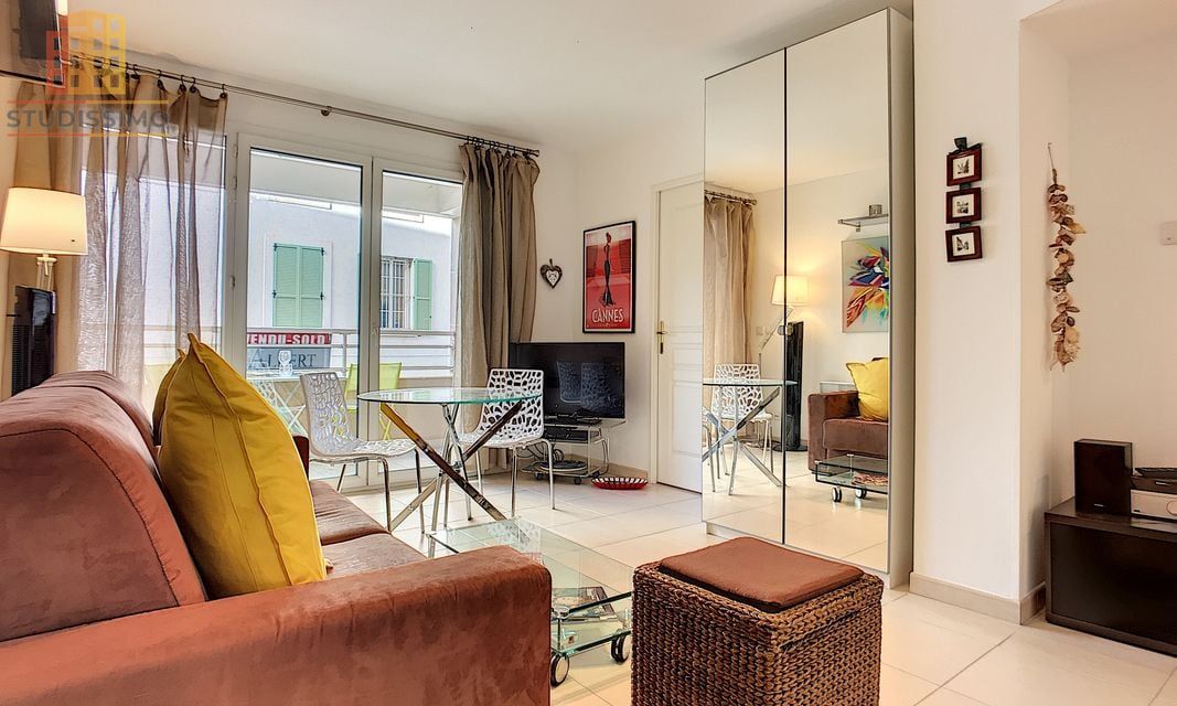 Studio 31m² Cannes centre-ville - lumineux - Photo 2