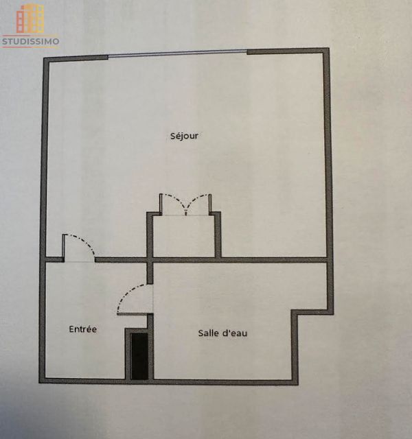Studio 17m² Nantes centre-ville - Étage élevé, lumineux - Photo 1
