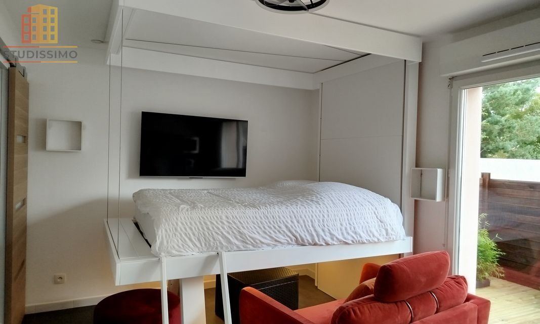 Studio meublé 19m² Nantes 44300 - Équipé, terrasse - Photo 2