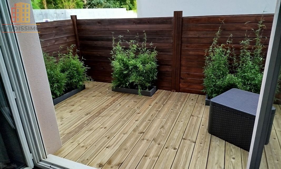 Studio meublé 19m² Nantes 44300 - Équipé, terrasse - Photo 1