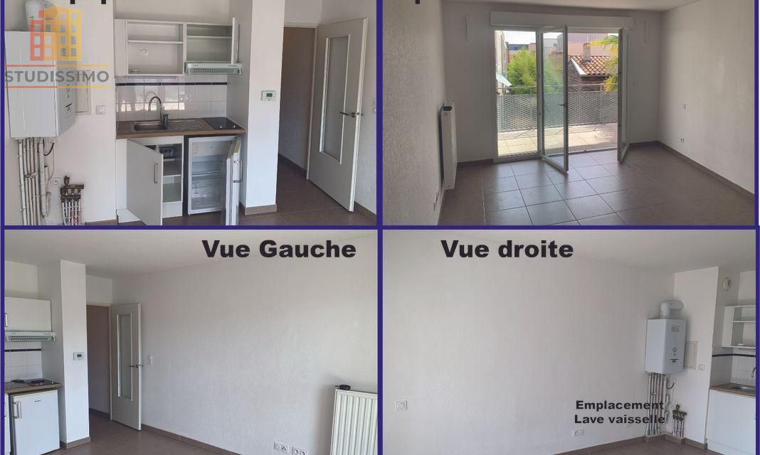 Studio 24m² Castelnau-le-Lez - Balcon sud, parking couvert - Photo 2