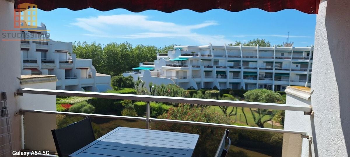 Studio 18m² La Grande-Motte - Terrasse, parking - Photo 3