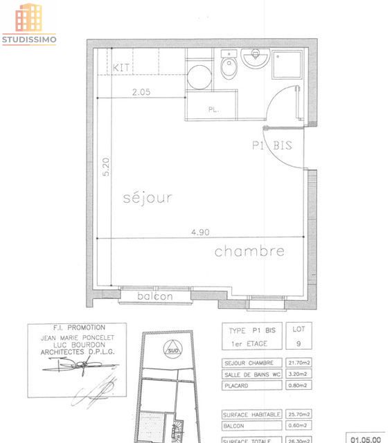 Studio 25m² Cournonterral - Au cœur du village - Photo 2