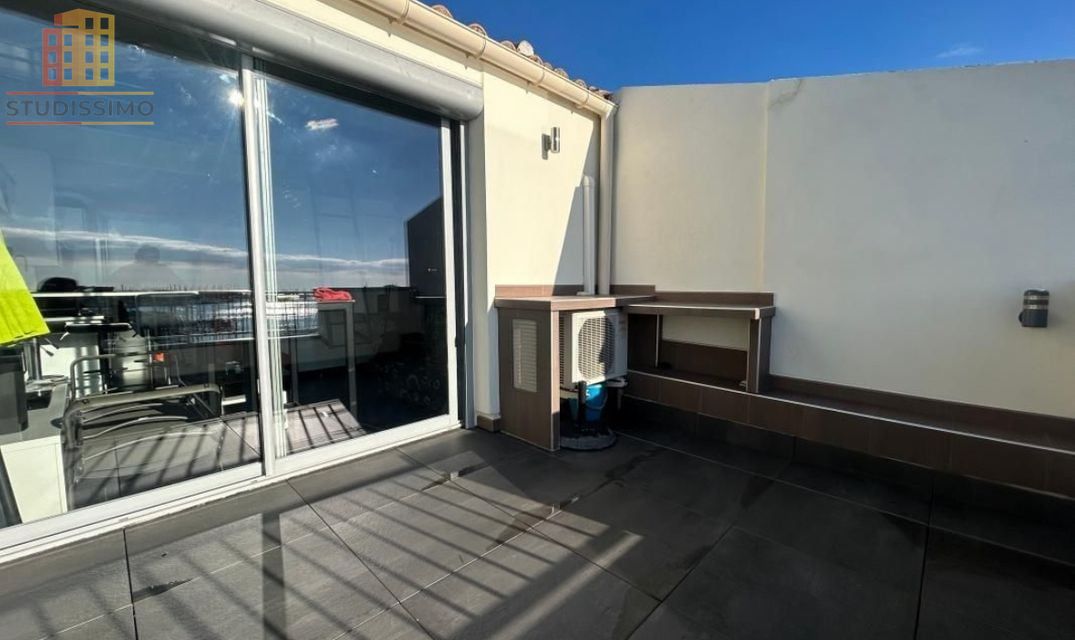 Studio 26m² Agde 34300 - Dernier étage, vue dégagée - Photo 8
