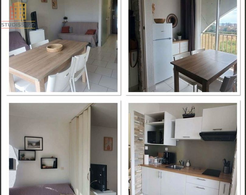 Studio 24m² La Grande-Motte - Vue mer, parking - Photo 1