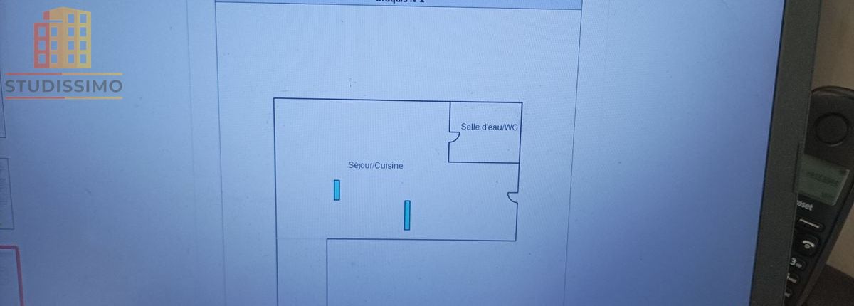 Studio 13m² Sète centre - Lumineux, proche commodités - Photo 1