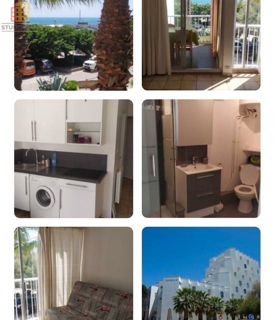 Studio 27m² La Grande-Motte - Vue mer - Photo 2