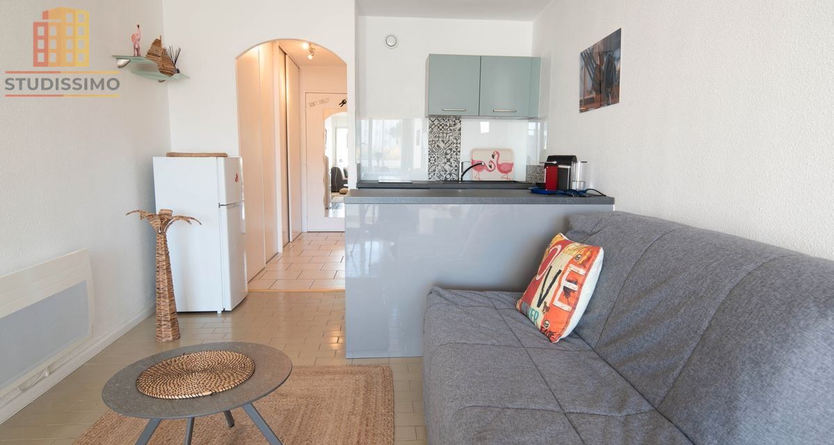 Studio 26m² La Grande-Motte - Lumineux, proche plage et parking - Photo 7