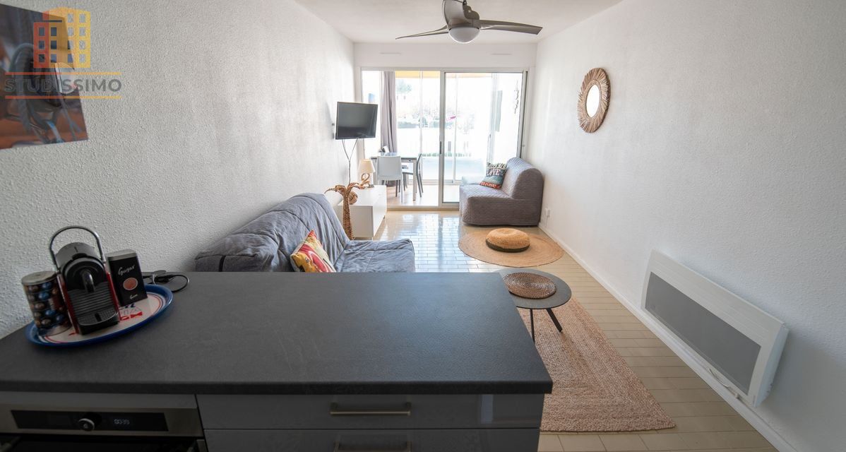 Studio 26m² La Grande-Motte - Lumineux, proche plage et parking - Photo 3