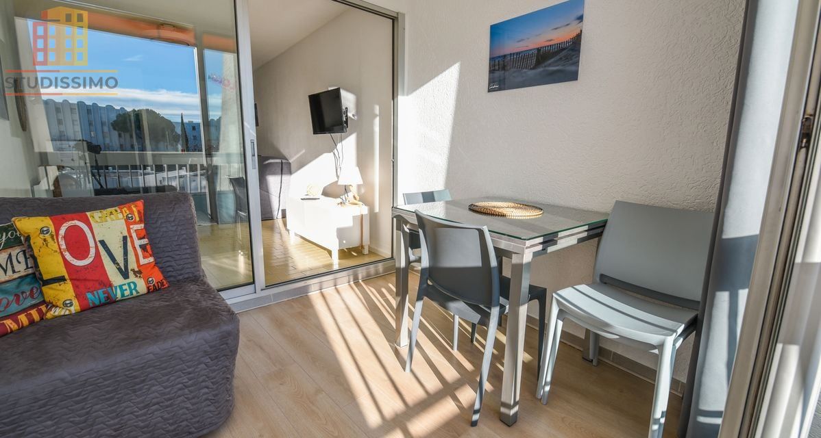 Studio 26m² La Grande-Motte - Lumineux, proche plage et parking - Photo 4