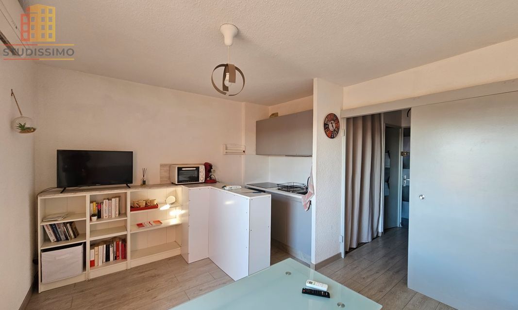 Studio 21m² Sète - Terrasse, parking privatif - Photo 7
