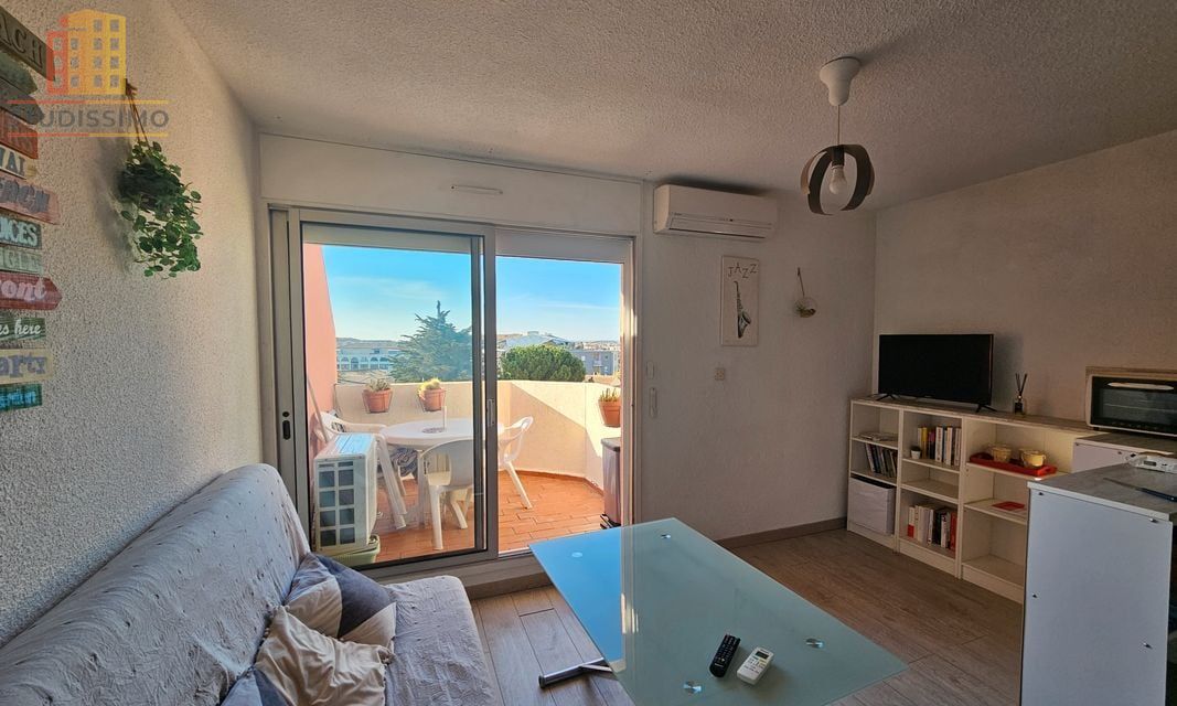 Studio 21m² Sète - Terrasse, parking privatif - Photo 8