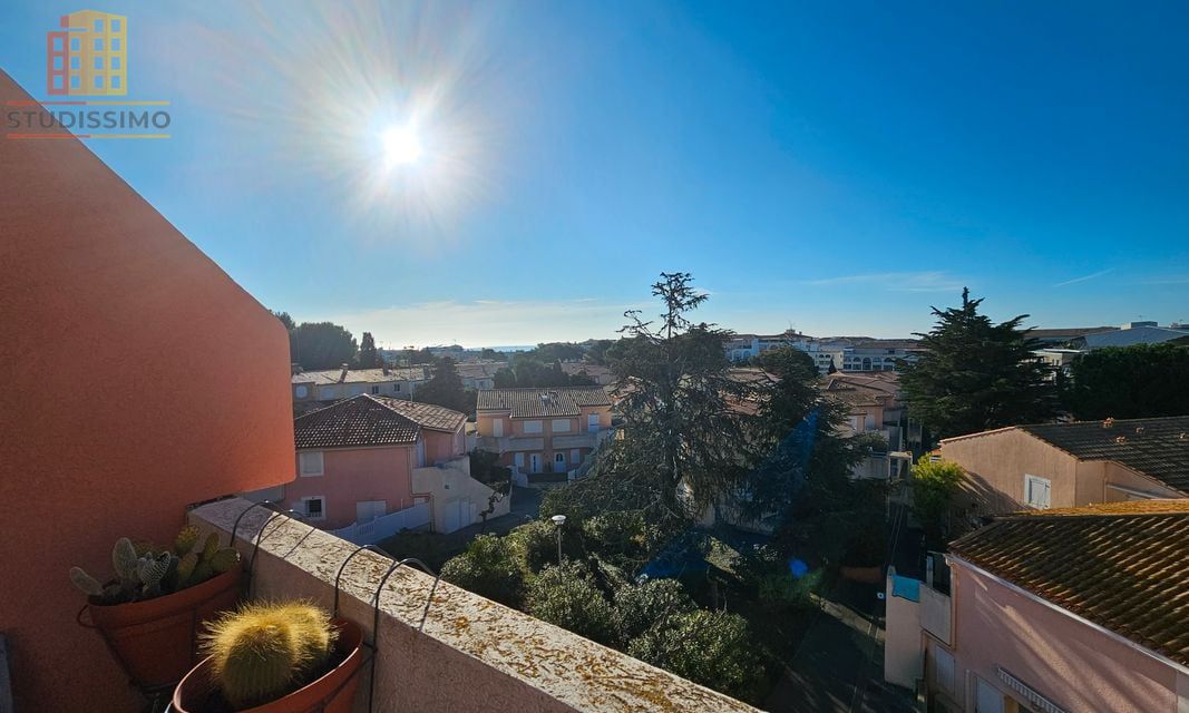 Studio 21m² Sète - Terrasse, parking privatif - Photo 6