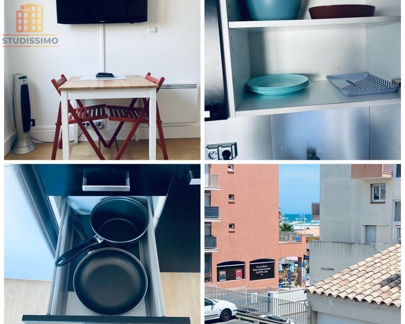 Studio 18m² Agde - Bord de plage - Photo 1