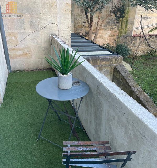 Studio 27m² Bordeaux Saint-Nicolas - Balcon - Photo 3