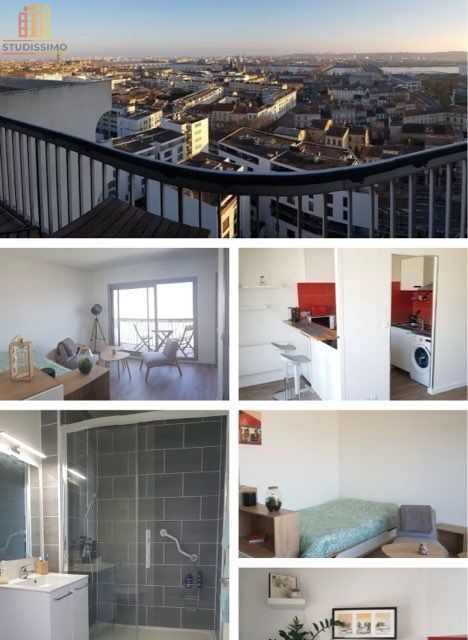 Studio 28m² Bordeaux gare - Dernier étage, vue panoramique - Photo 1