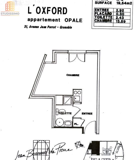 Studio 19m² Grenoble 38100 - Entièrement rénové, ascenseur - Photo 18