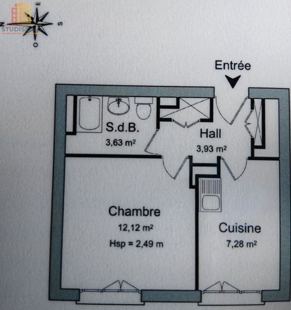 Studio à Échirolles