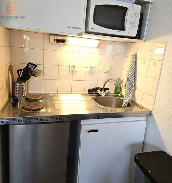Studio 17m² Grenoble - Meublé, idéalement situé - Photo 1