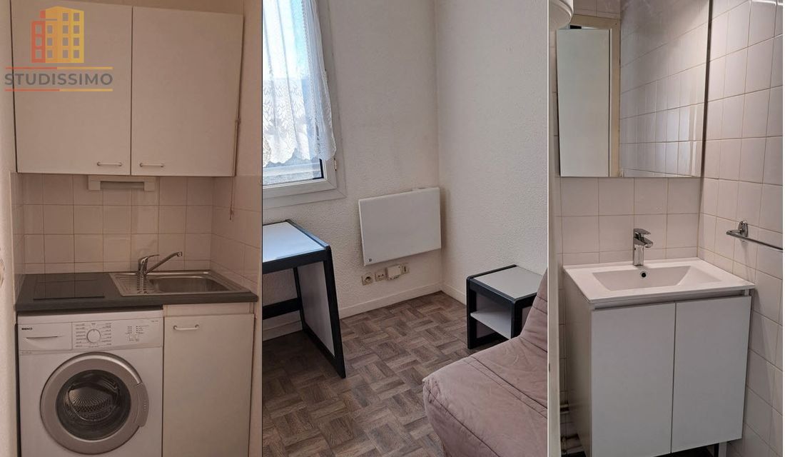 Studio 18m² Grenoble centre - Proche gare - Photo 2