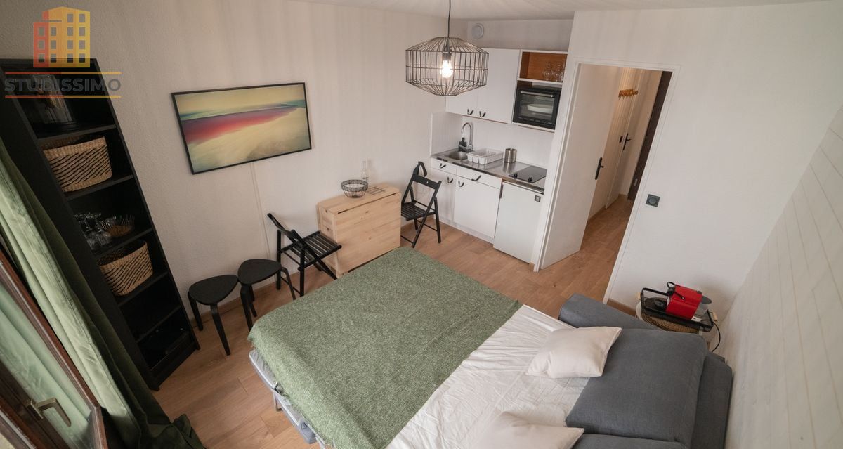 Studio 20m² Huez 38750 - Lumineux, vue montagnes - Photo 1