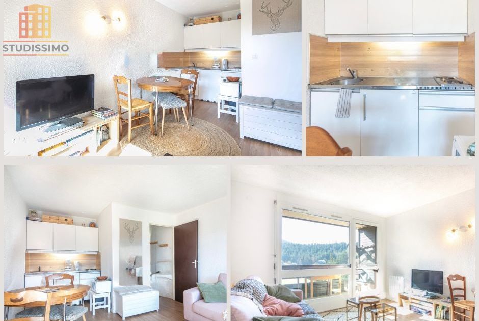 Studio 24m² Corrençon-en-Vercors - Cellier, casier à skis - Photo 2