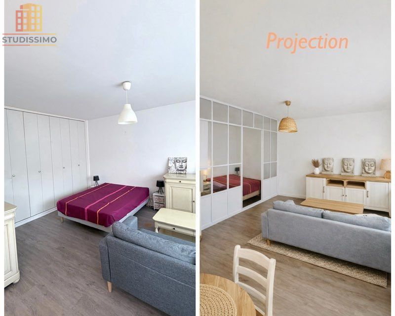 Studio 40m² Rouen 76000 - Parking, résidence sécurisée - Photo 1