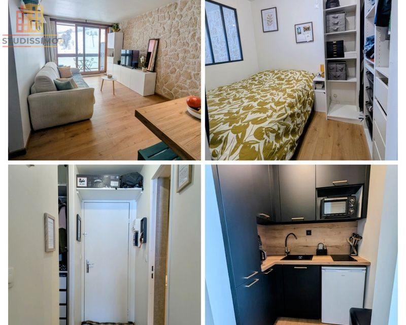 Studio 27m² Villarembert 73300 - Lumineux, côté piste - Photo 1