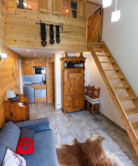 Studio 20m² La Plagne Tarentaise - Esprit chalet - Photo 2